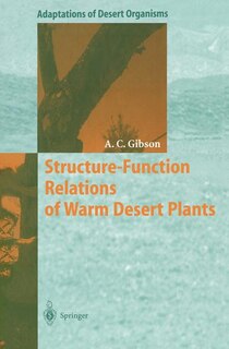 Front cover_Structure-Function Relations of Warm Desert Plants