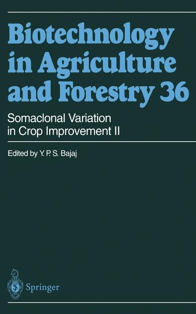 Front cover_Somaclonal Variation in Crop Improvement II