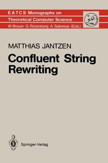 Front cover_Confluent String Rewriting