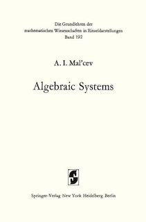 Front cover_Algebraic Systems