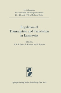 Front cover_Regulation of Transcription and Translation in Eukaryotes
