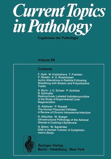 Front cover_Current Topics in Pathology / Ergebnisse der Pathologie