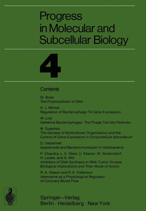 Front cover_Progress in Molecular and Subcellular Biology