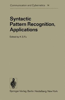 Couverture_Syntactic Pattern Recognition, Applications