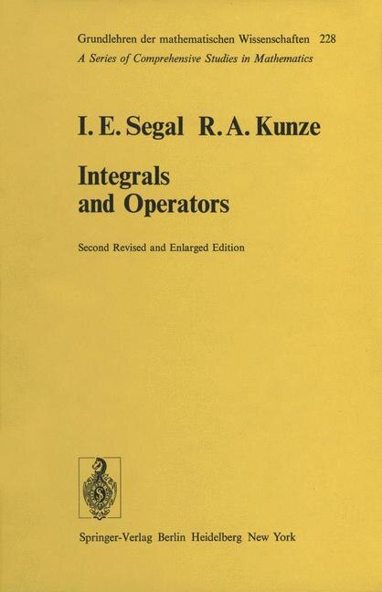 Couverture_Integrals and Operators