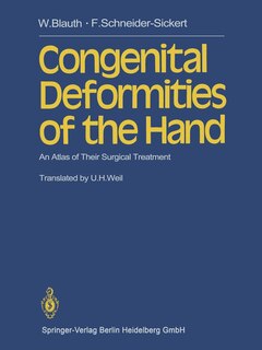 Front cover_Congenital Deformities of the Hand