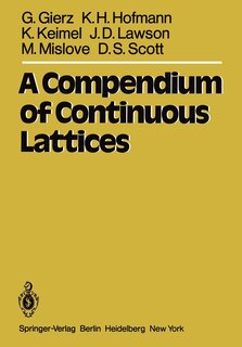 Couverture_A Compendium of Continuous Lattices