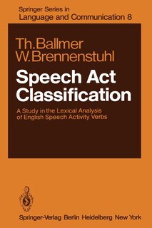 Front cover_Speech Act Classification