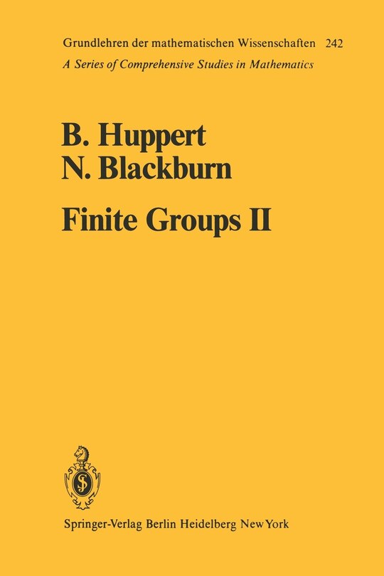 Couverture_Finite Groups II