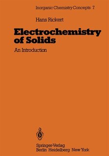 Front cover_Electrochemistry of Solids