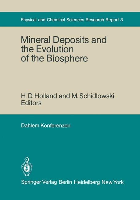 Couverture_Mineral Deposits and the Evolution of the Biosphere