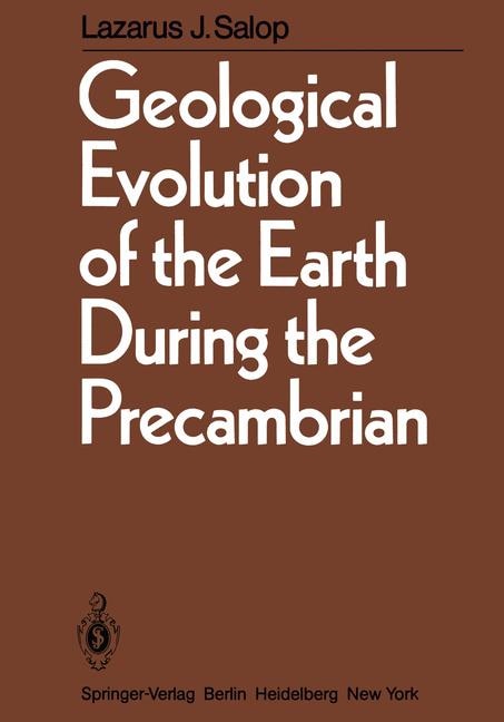 Couverture_Geological Evolution of the Earth During the Precambrian