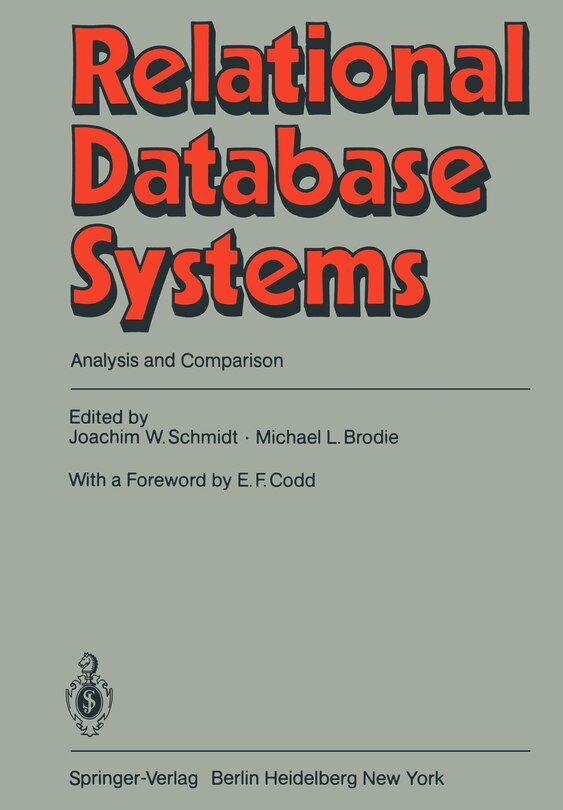 Front cover_Relational Database Systems