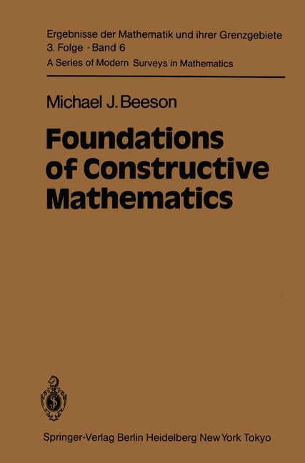 Front cover_Foundations of Constructive Mathematics