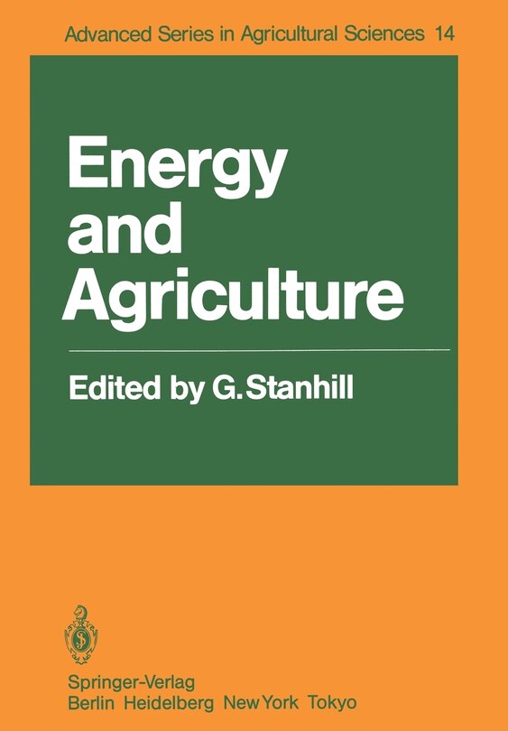 Front cover_Energy and Agriculture
