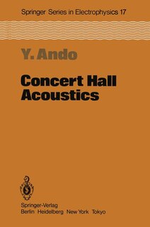 Front cover_Concert Hall Acoustics