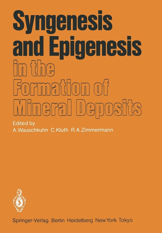 Couverture_Syngenesis and Epigenesis in the Formation of Mineral Deposits