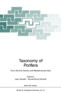 Couverture_Taxonomy of Porifera