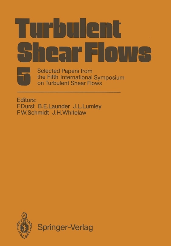 Front cover_Turbulent Shear Flows 5
