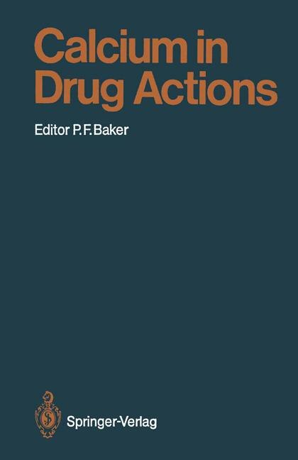 Front cover_Calcium in Drug Actions
