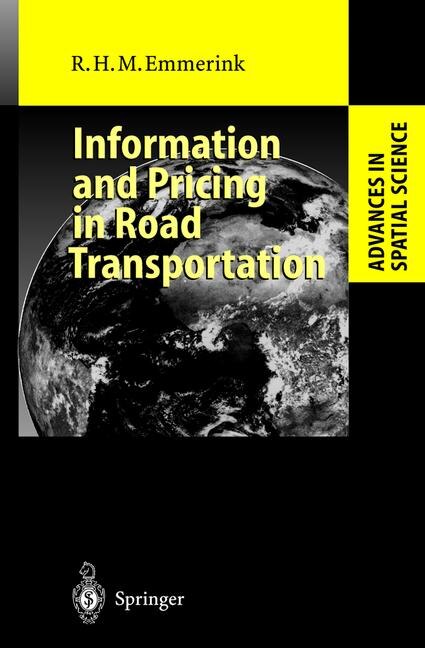 Front cover_Information and Pricing in Road Transportation