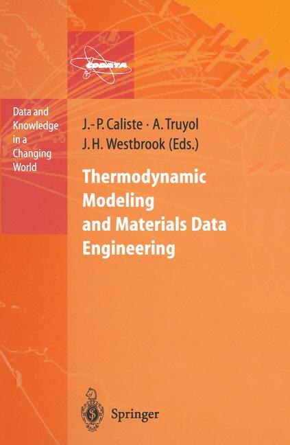 Front cover_Thermodynamic Modeling and Materials Data Engineering