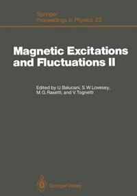 Front cover_Magnetic Excitations and Fluctuations II