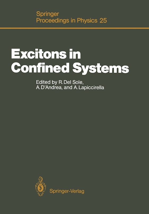 Front cover_Excitons in Confined Systems