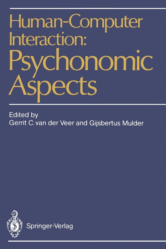 Human-Computer Interaction: Psychonomic Aspects