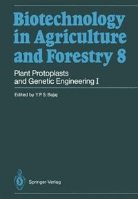Couverture_Plant Protoplasts and Genetic Engineering I