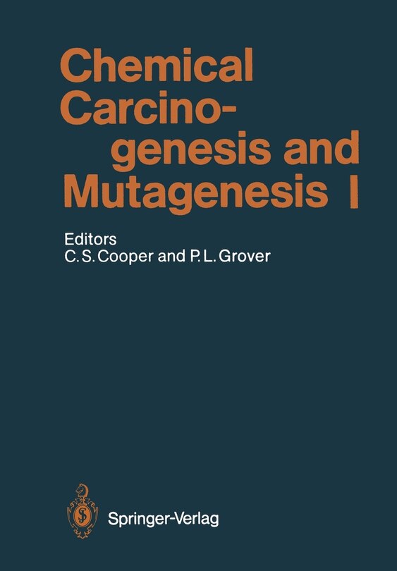 Couverture_Chemical Carcinogenesis and Mutagenesis I