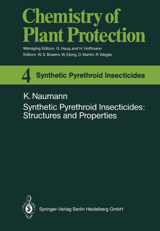 Front cover_Synthetic Pyrethroid Insecticides: Structures and Properties