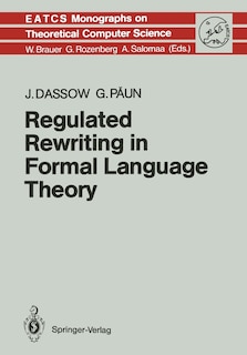 Front cover_Regulated Rewriting in Formal Language Theory