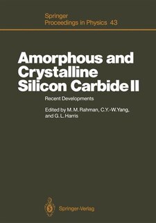 Front cover_Amorphous and Crystalline Silicon Carbide II