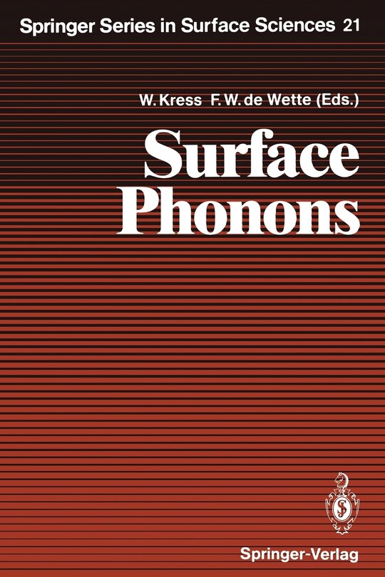 Front cover_Surface Phonons