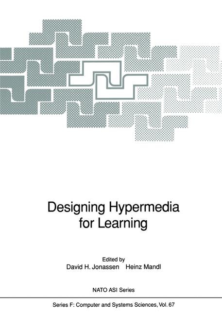 Front cover_Designing Hypermedia for Learning
