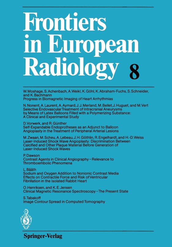 Couverture_Frontiers in European Radiology