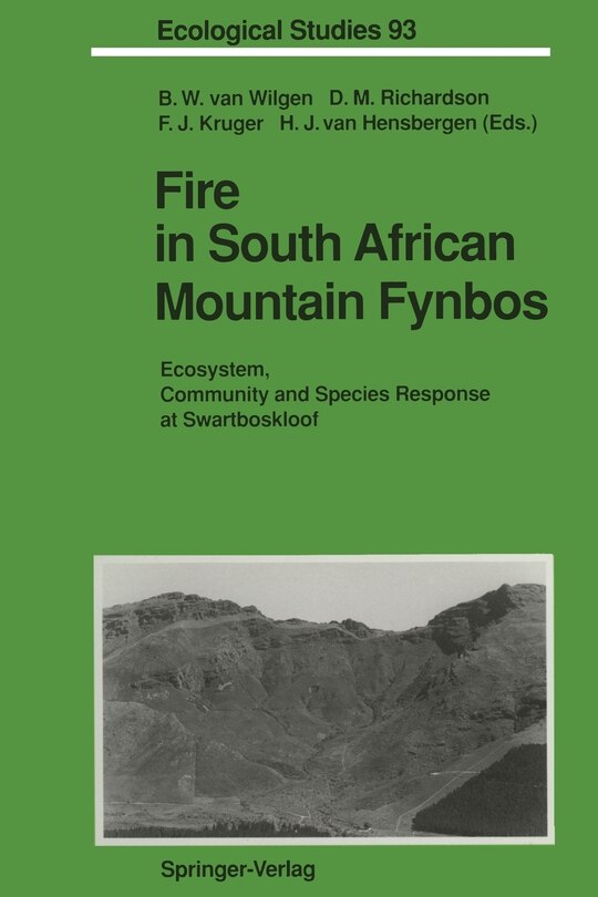 Front cover_Fire in South African Mountain Fynbos