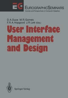Couverture_User Interface Management and Design