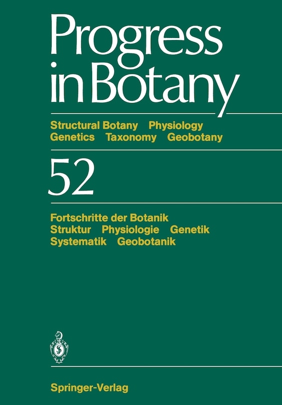 Couverture_Progress in Botany