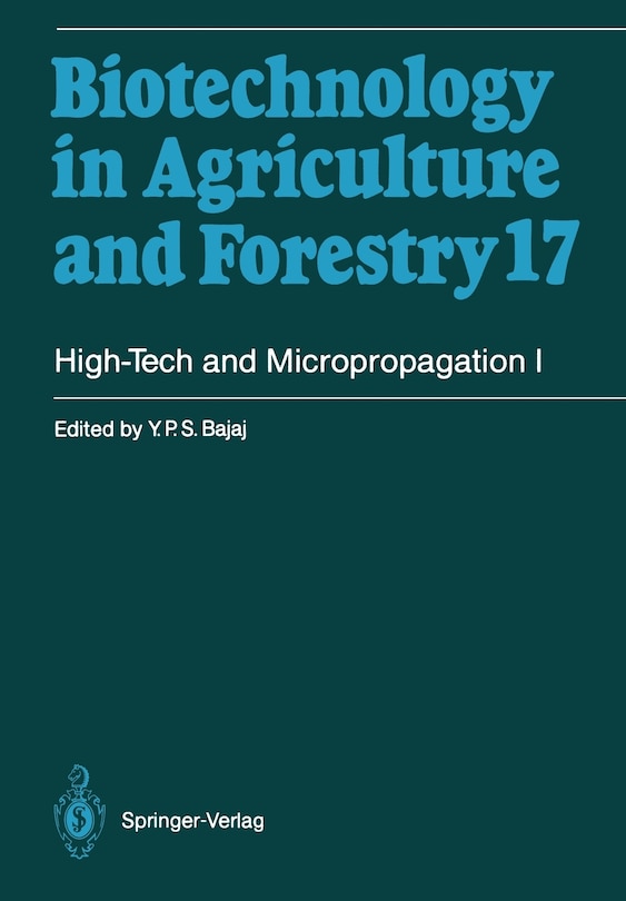 Couverture_High-Tech and Micropropagation I