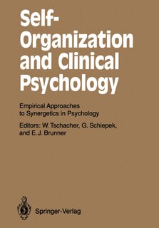 Couverture_Self-Organization and Clinical Psychology