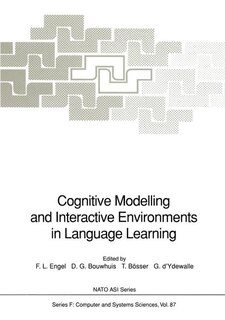 Front cover_Cognitive Modelling and Interactive Environments in Language Learning