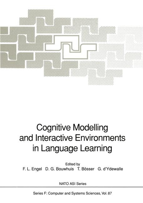 Front cover_Cognitive Modelling and Interactive Environments in Language Learning