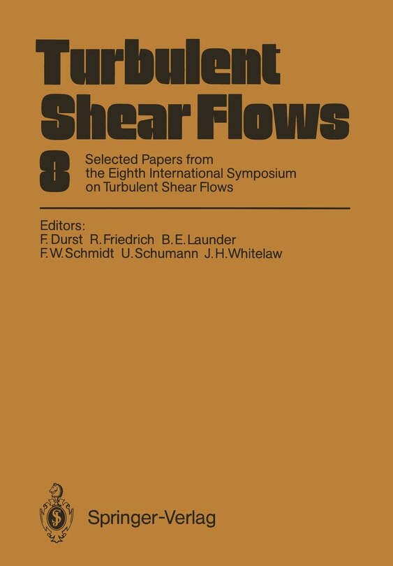 Front cover_Turbulent Shear Flows 8