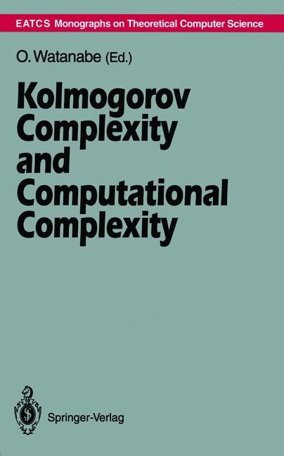 Kolmogorov Complexity and Computational Complexity