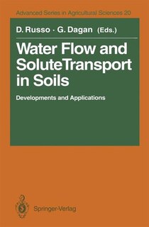 Couverture_Water Flow and Solute Transport in Soils