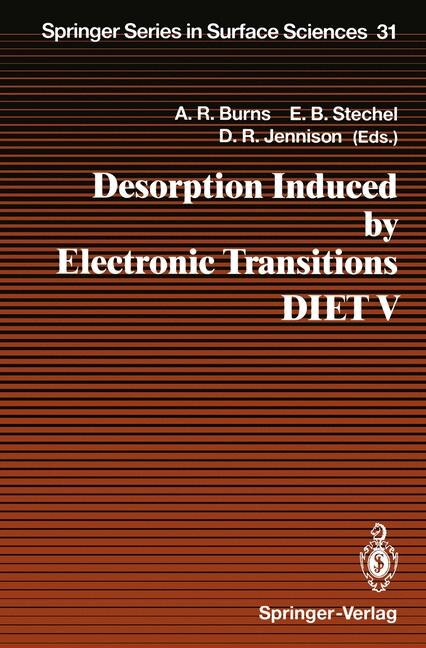 Front cover_Desorption Induced by Electronic Transitions DIET V