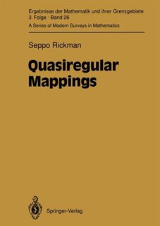 Front cover_Quasiregular Mappings