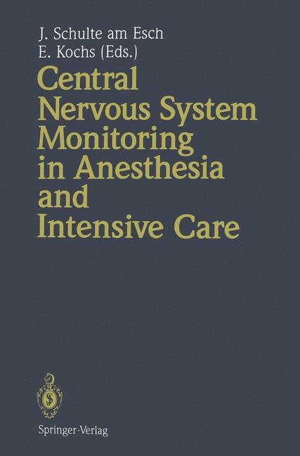 Couverture_Central Nervous System Monitoring in Anesthesia and Intensive Care